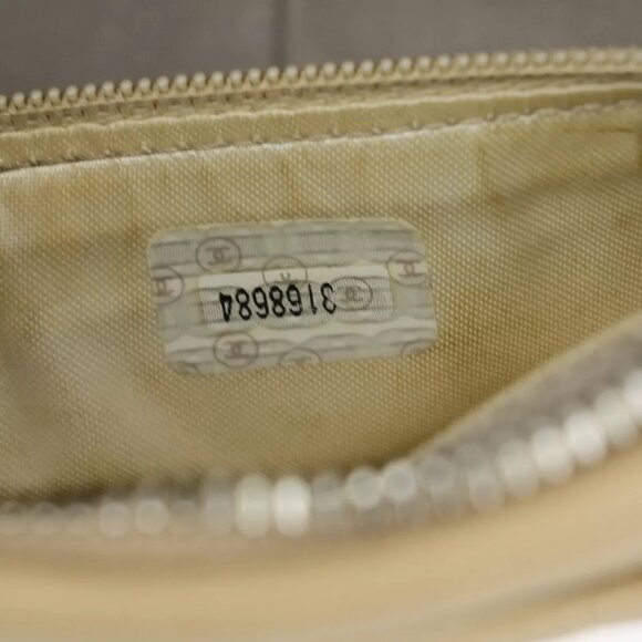 CHANEL CC Mini Matelasse Tassel Chain Shoulder Bag Leather BE Vintage - Picture 5 of 16